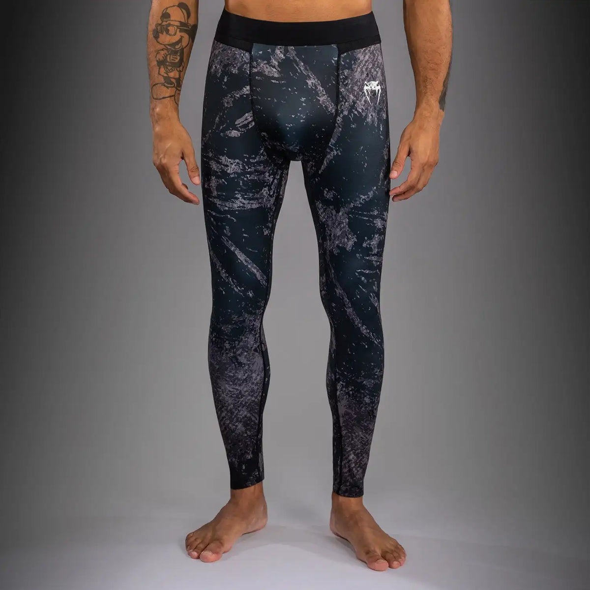 Venum Rage & Workout Compression Pants - Black/Grey