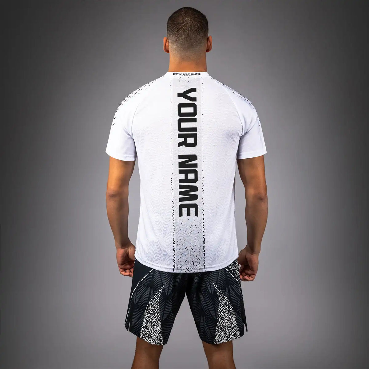 Men's UFC Zenith by Venum White Authentic Fight Night Walkout Jersey Personalized