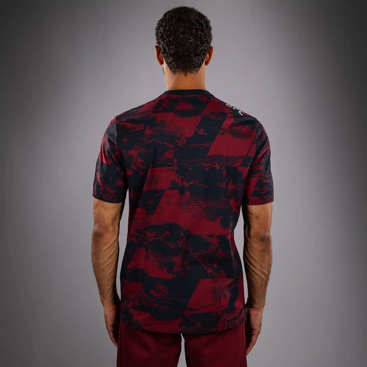 Men's UFC Zenith by Venum Burgundy Authentic Fight Week Short Sleeve T-Shirt