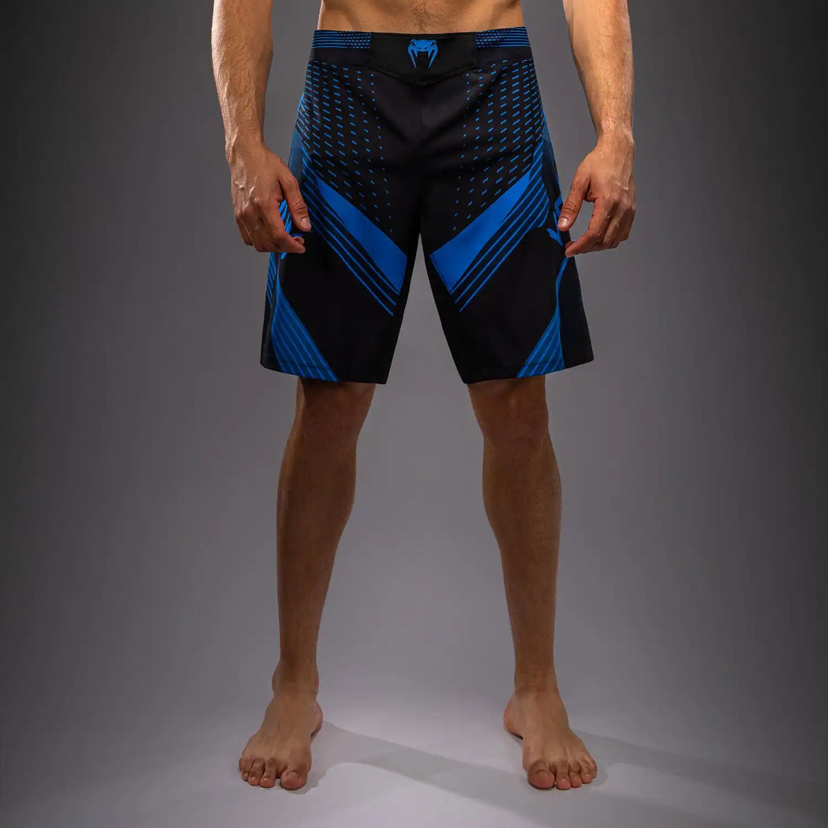 Venum No-Gi 6.0 Fight Shorts - Black/Blue