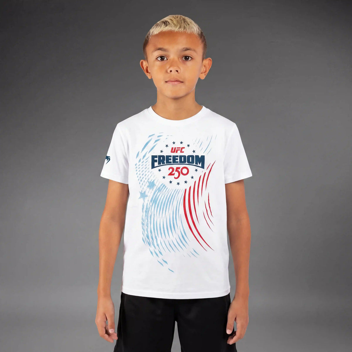 Official UFC Freedom 250 Official Weigh-In Kids Tshirt - White