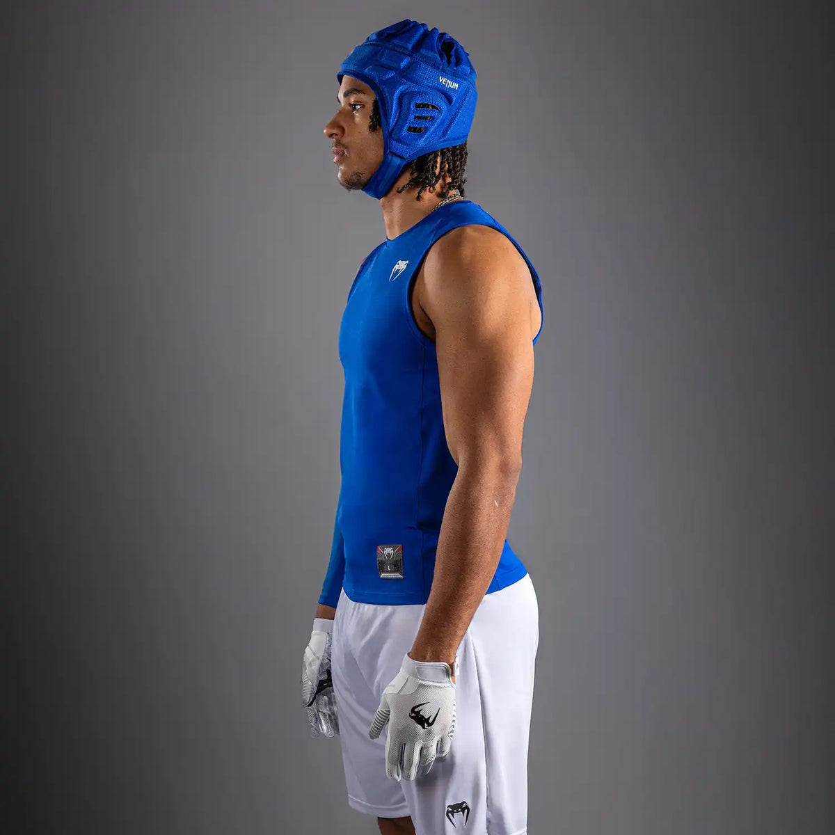 Venum Elite Personalized Football Sleeveless Compression Jersey - Royal Blue