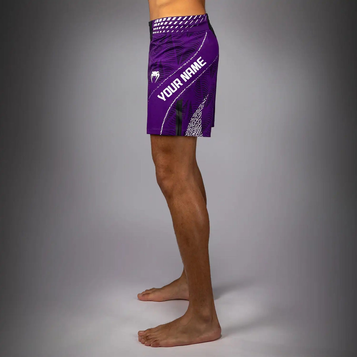 Men's UFC Zenith by Venum Purple Authentic Fight Night Short Fit Fight Short Personalized