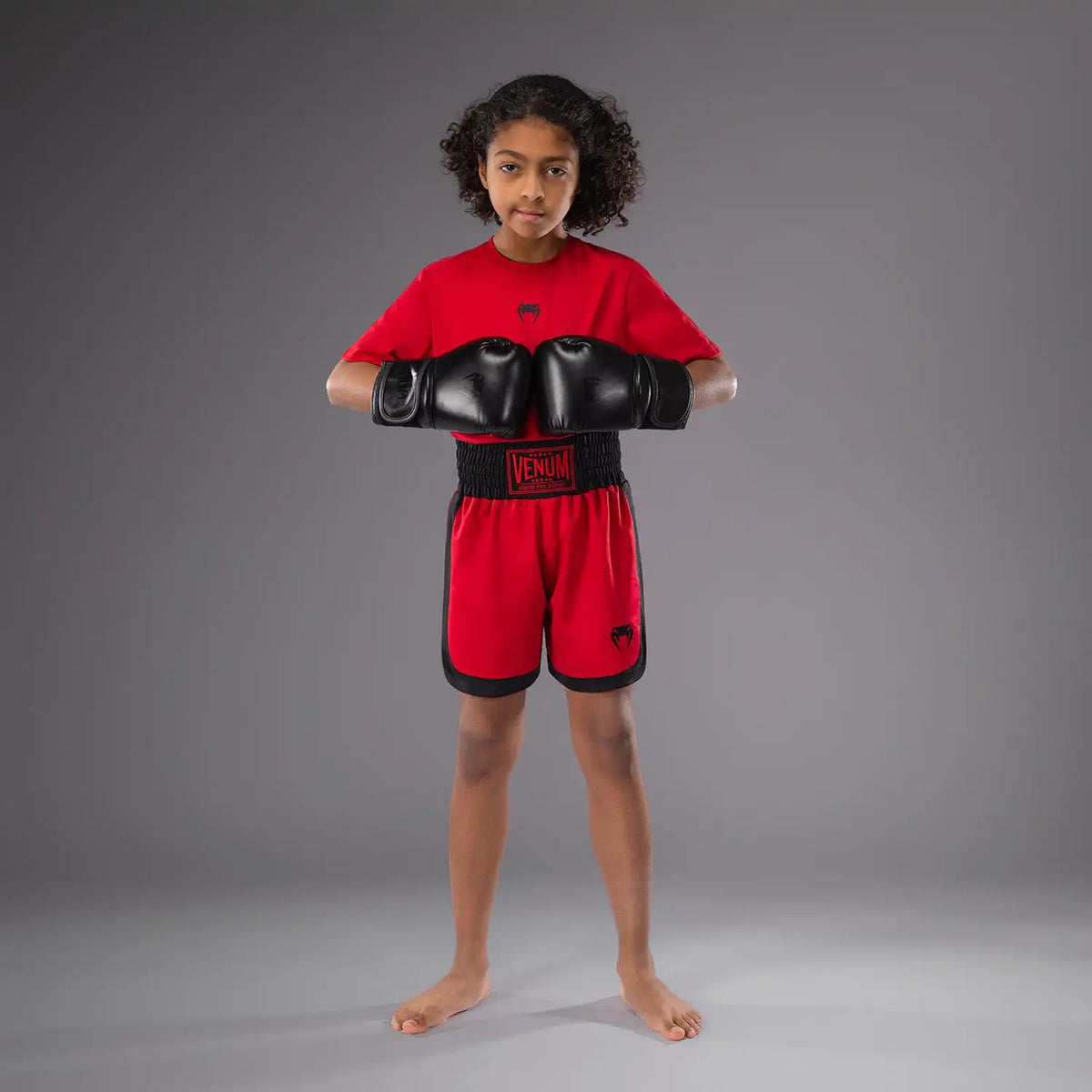 Venum Classic Kids Boxing Shorts - Cherry Red