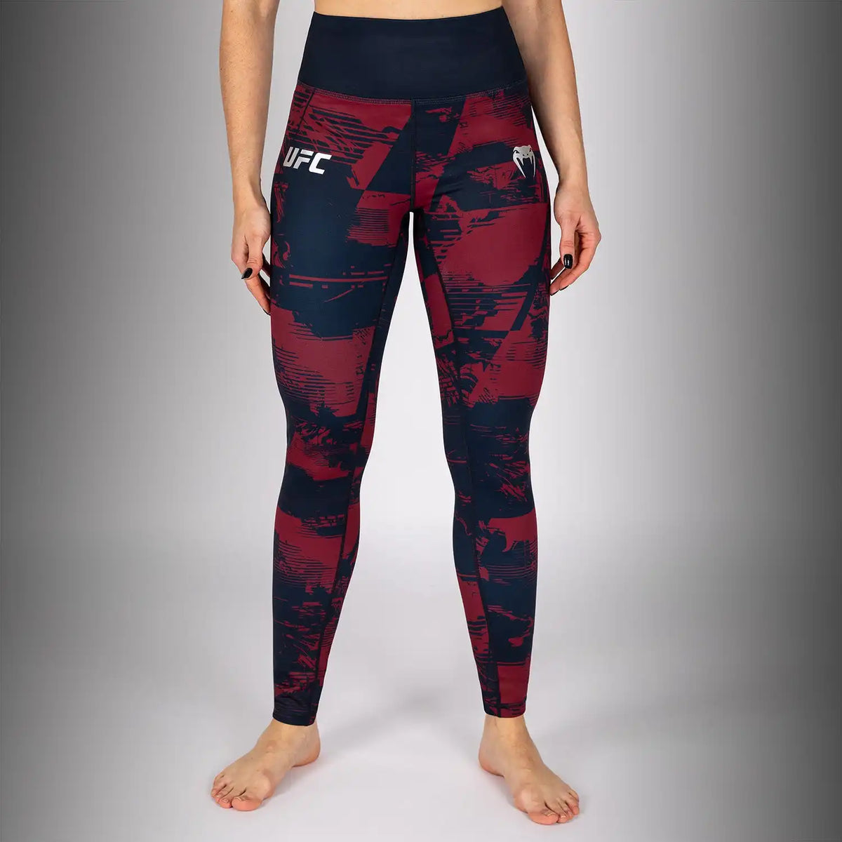 Women's UFC Zenith by Venum Burgundy Authentic Fight Week Leggings