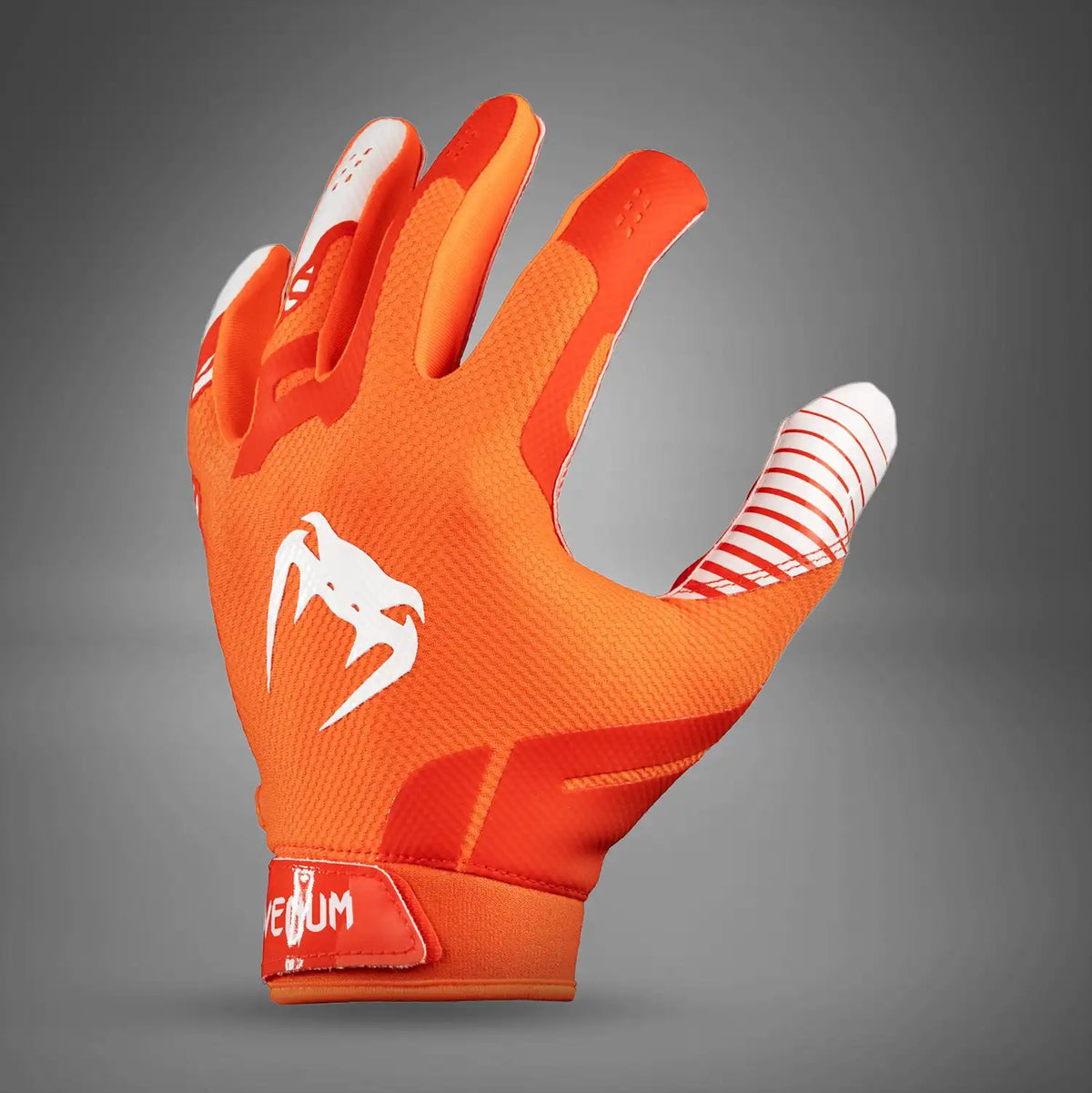 Venum Elite Football Gloves - Orange/White