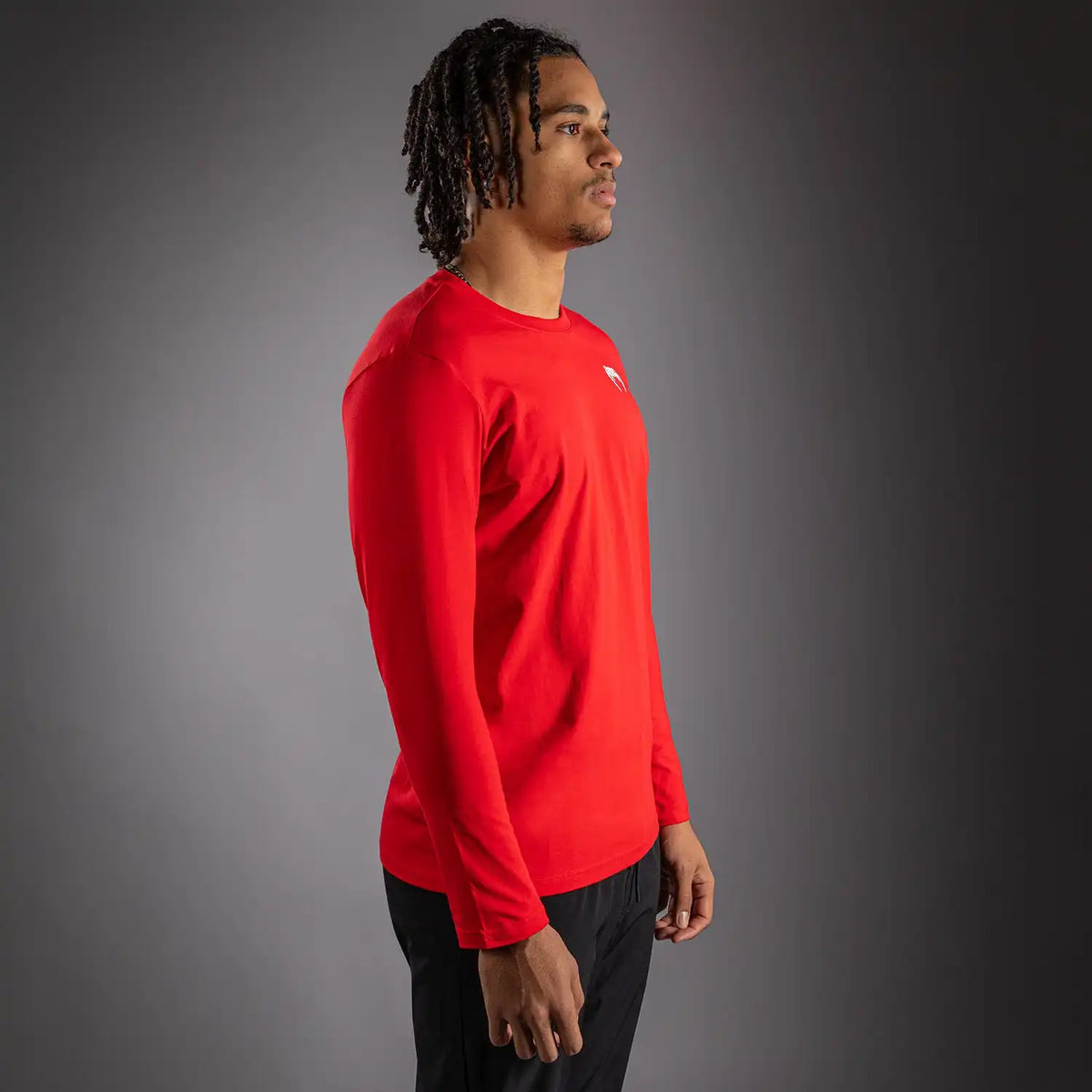 Venum Lineup Personalized Long Sleeve T-Shirt - Red/White