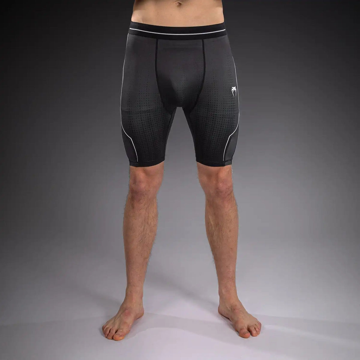 Venum Stealth Vale Tudo Shorts - Black/White