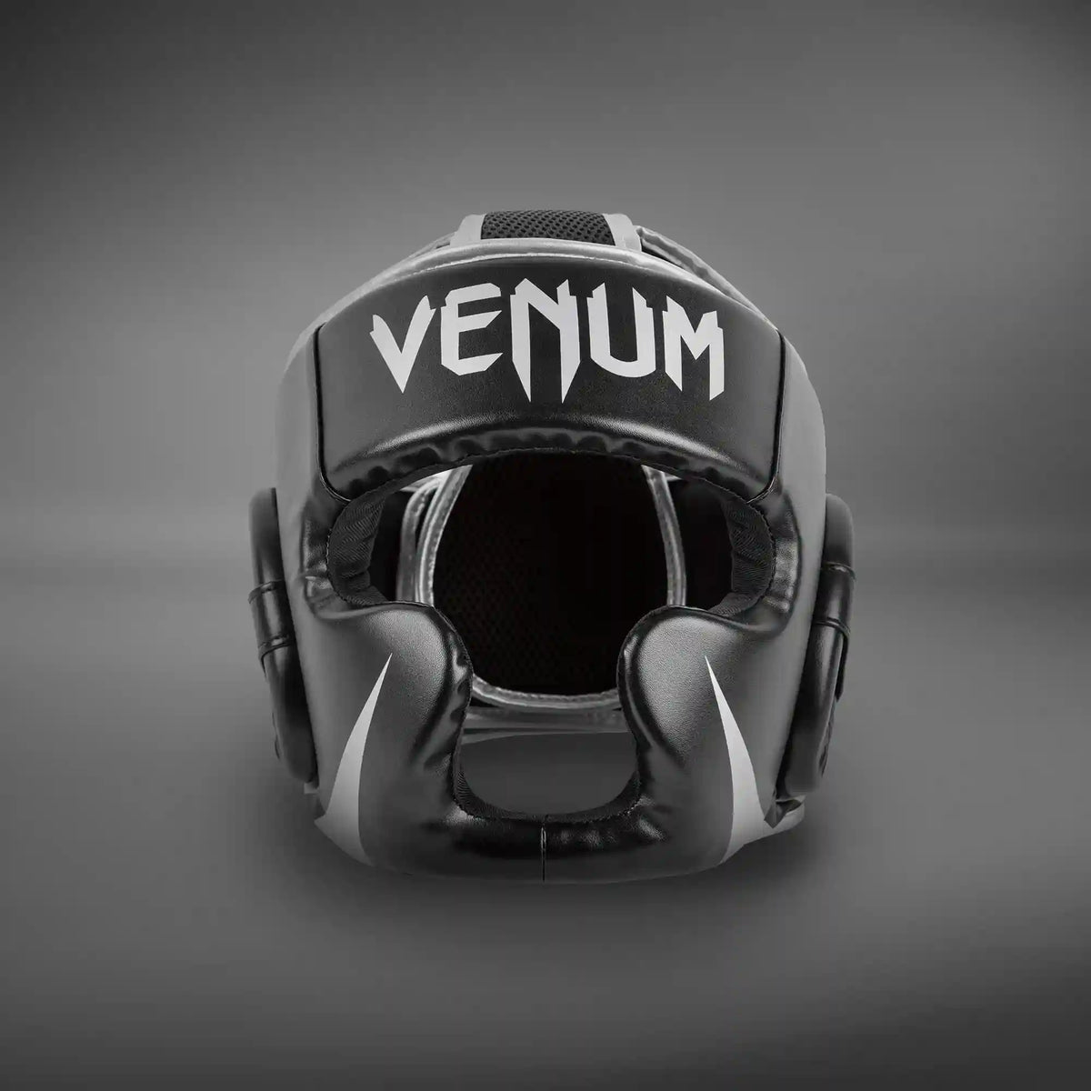Venum Challenger Headgear - Black/Silver
