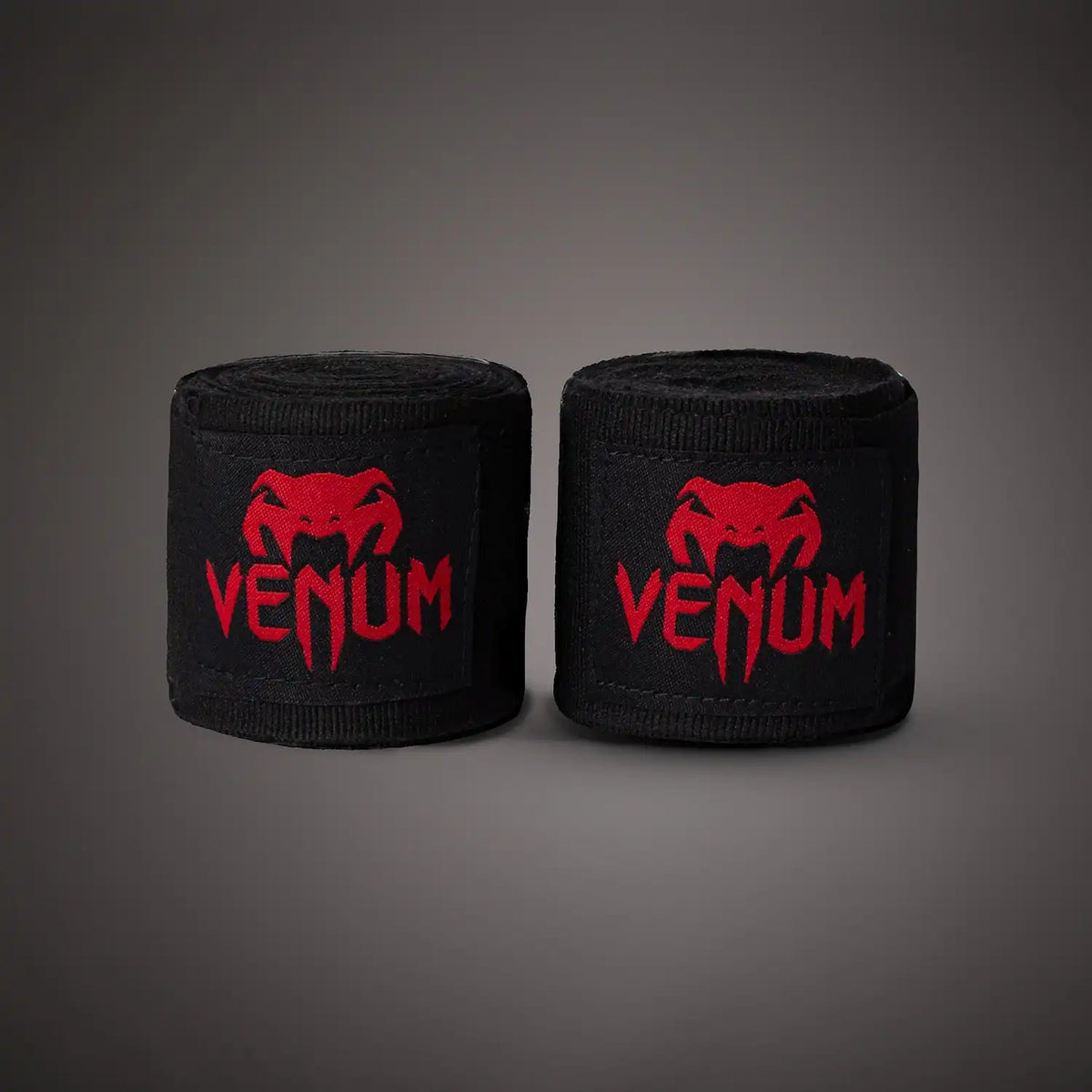 Venum Kontact Boxing Hand Wraps - Black/Red - 2.5m (98 in)