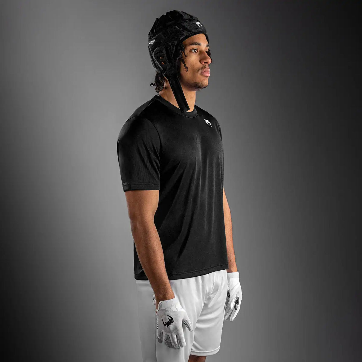 Venum Lineup Personalized Performance Short Sleeve T-Shirt - Black/White