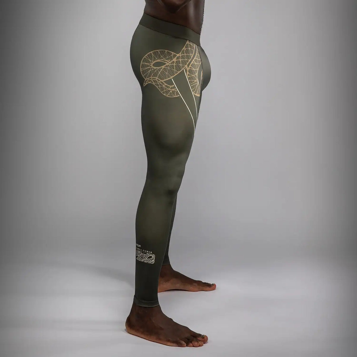 Venum Serpenti Spats - Khaki/Bronze/Ivory