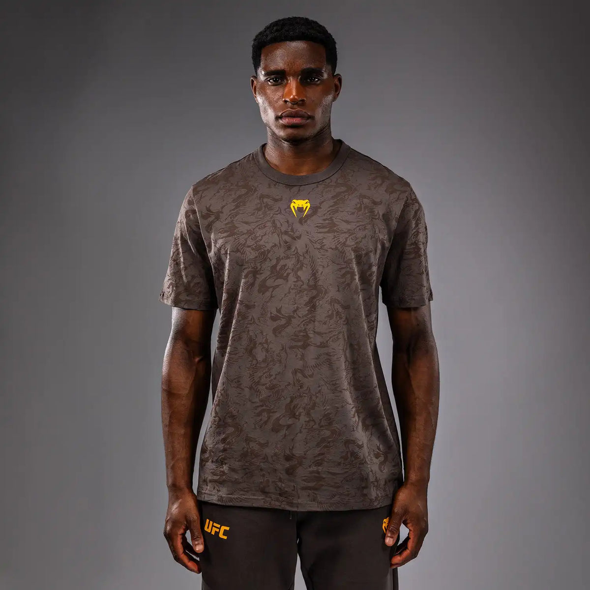 UFC Fusion by Venum Fight Week Men’s Short Sleeve T-Shirt - Earthen Brown