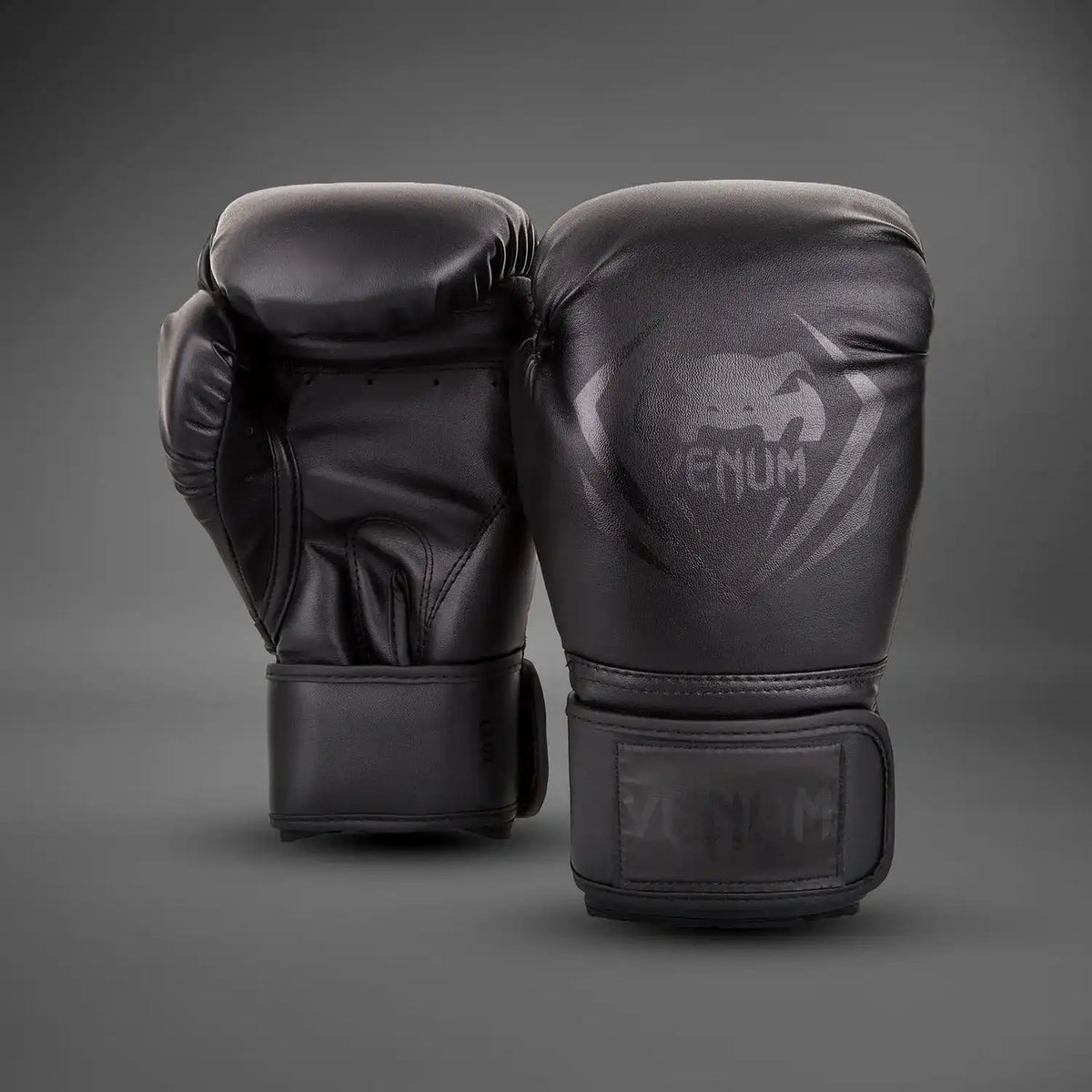 Venum Contender Boxing Gloves - Black/Black