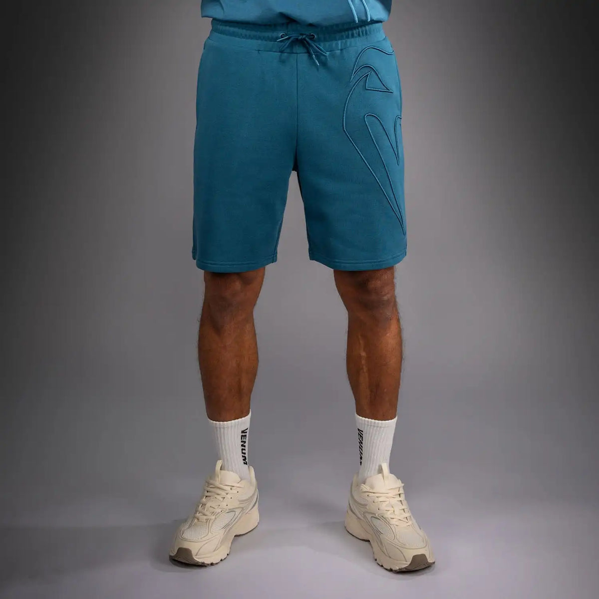 Venum Giant 3D Cotton Shorts - Ocean Blue