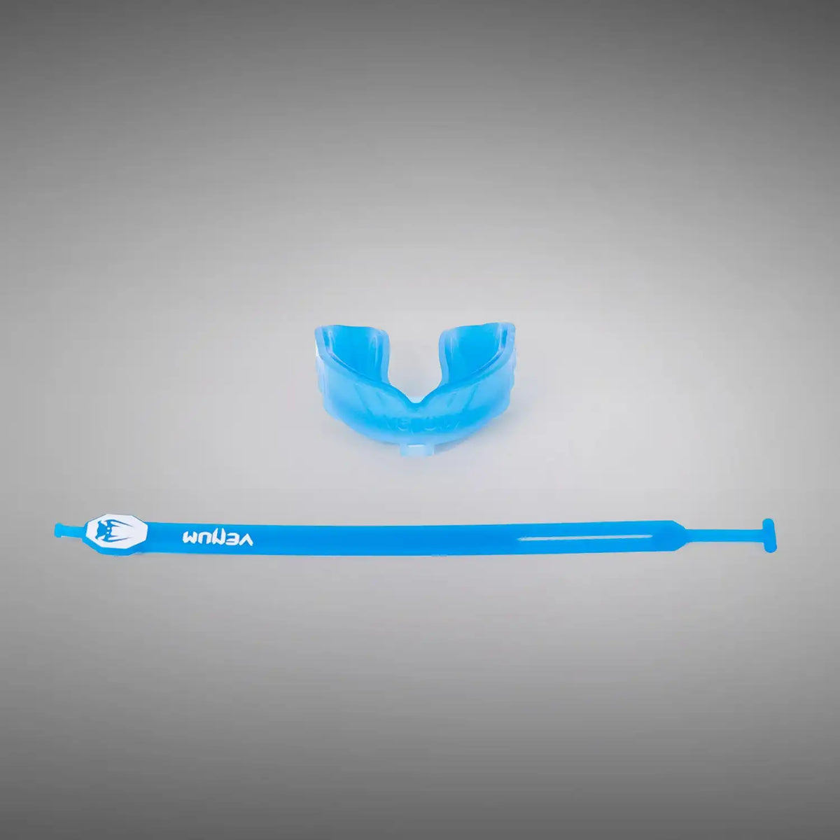 Venum Challenger Mouthguard Strap/Straples - Blue Transparent