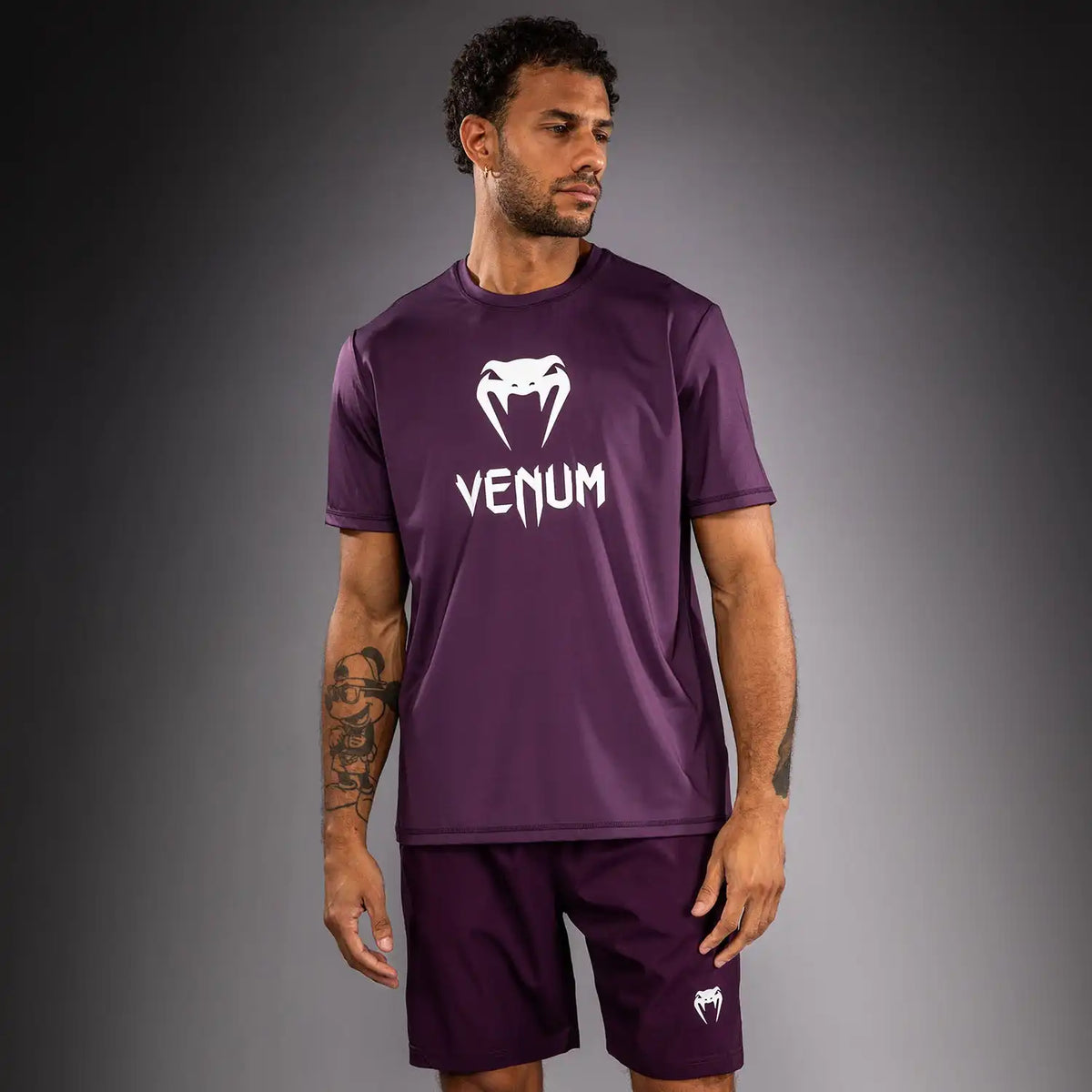 Venum Classic Dry Tech T-Shirt - Dark Purple
