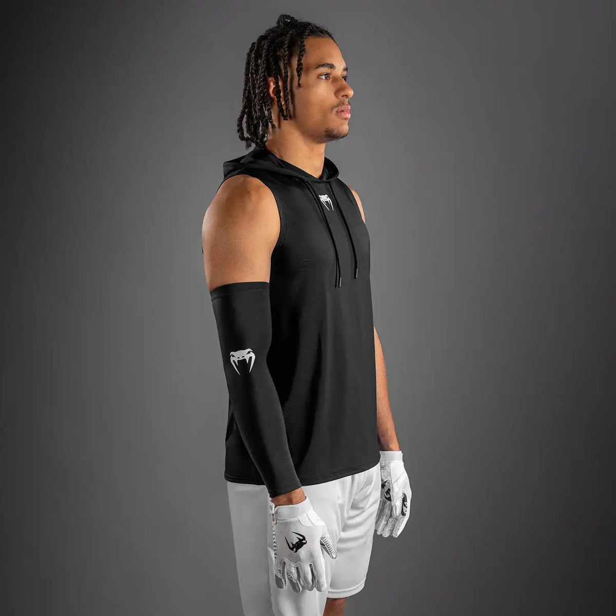 Venum Elite Personalized Sleeveless Dry-Tech Hoodie - Black