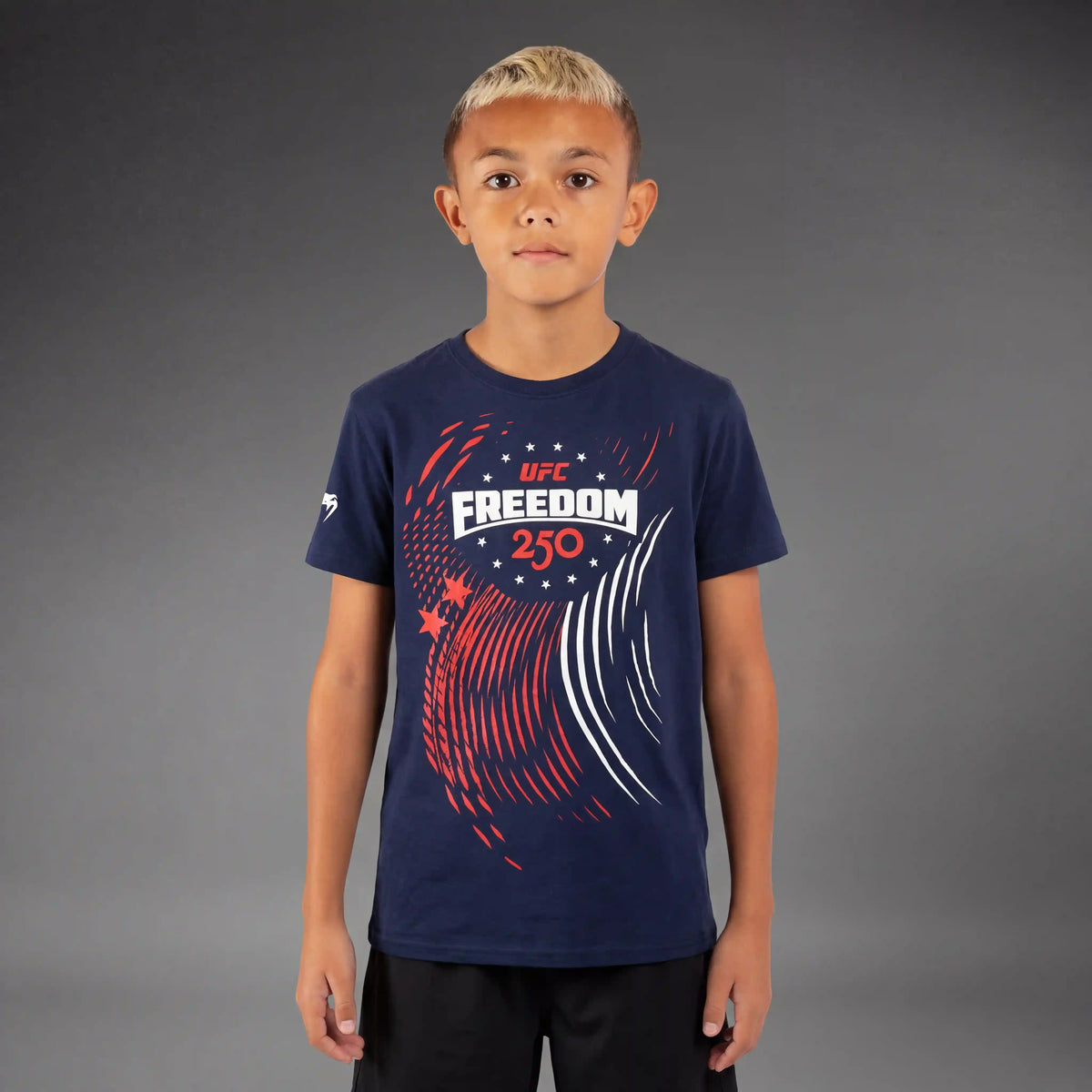 Official UFC Freedom 250 Official Weigh-In Kids Tshirt - Navy