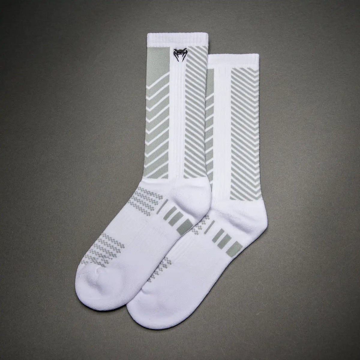 Venum Vector Over-the-Calf Socks - White/Grey