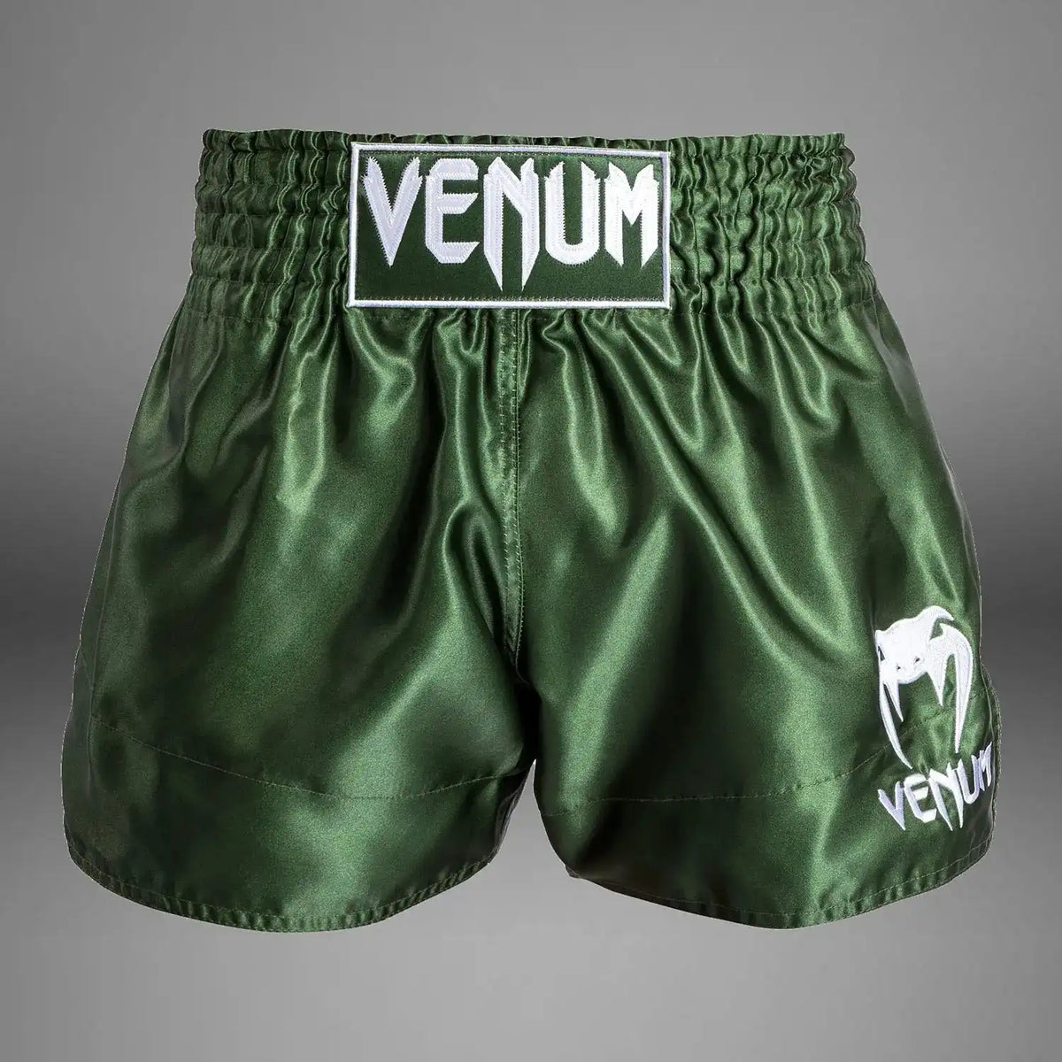 Venum Classic Muay Thaï Short Khaki/White