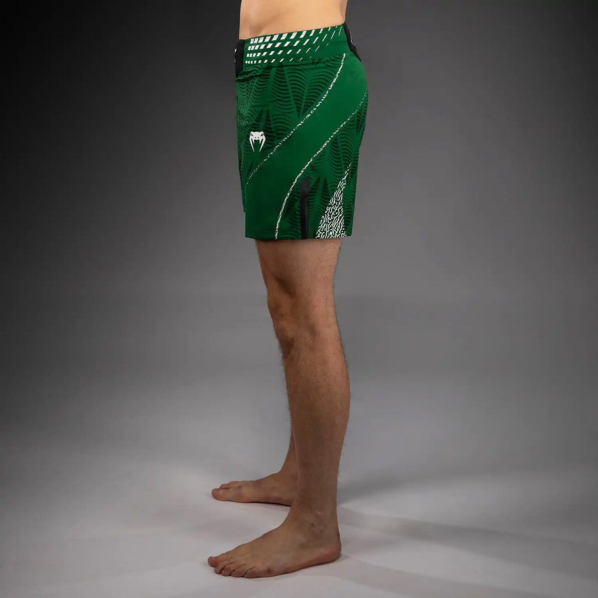 Men's UFC Zenith by Venum Green Authentic Fight Night Short Fit Fight Short