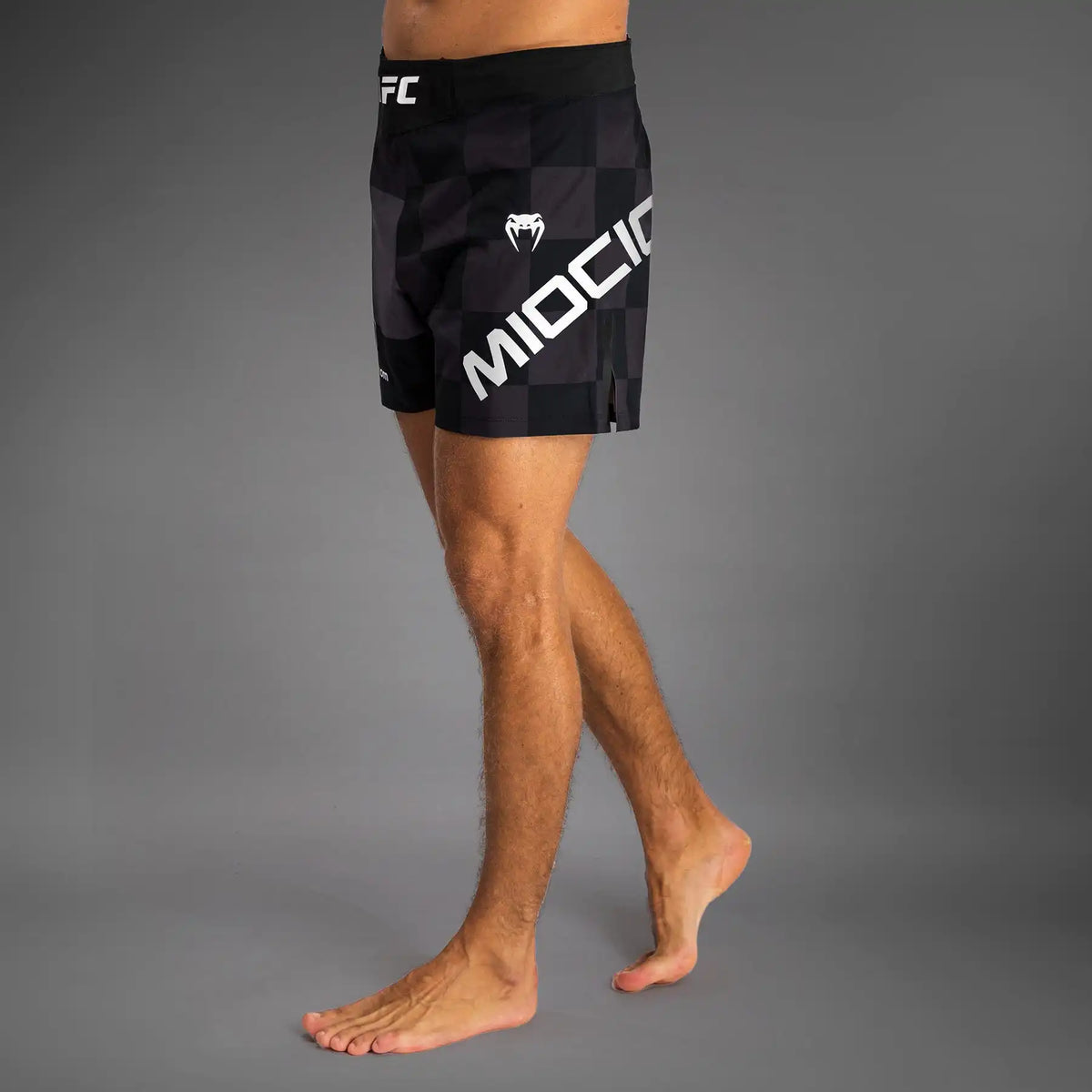Men's UFC Unrivaled by Venum Black Stipe Miocic Short Fit Fight Short