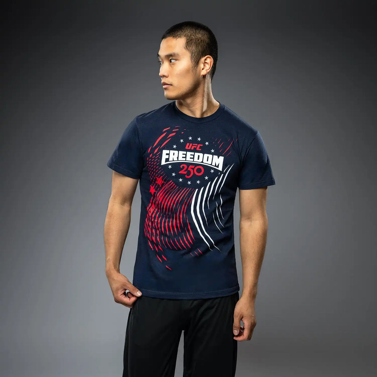 UFC Freedom 250 Official Weigh-In Tshirt - Navy