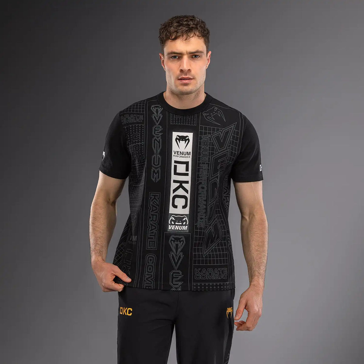 Karate Combat by Venum T-shirt - Black/Grey