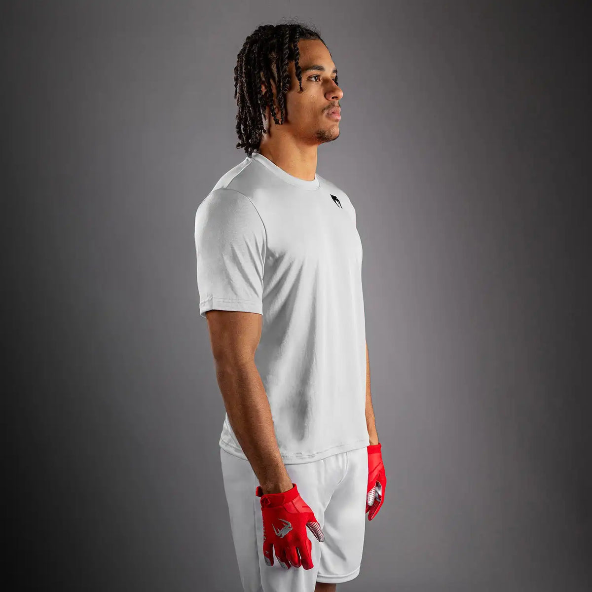 Venum Lineup Personalized Performance Short Sleeve T-Shirt - White/Black