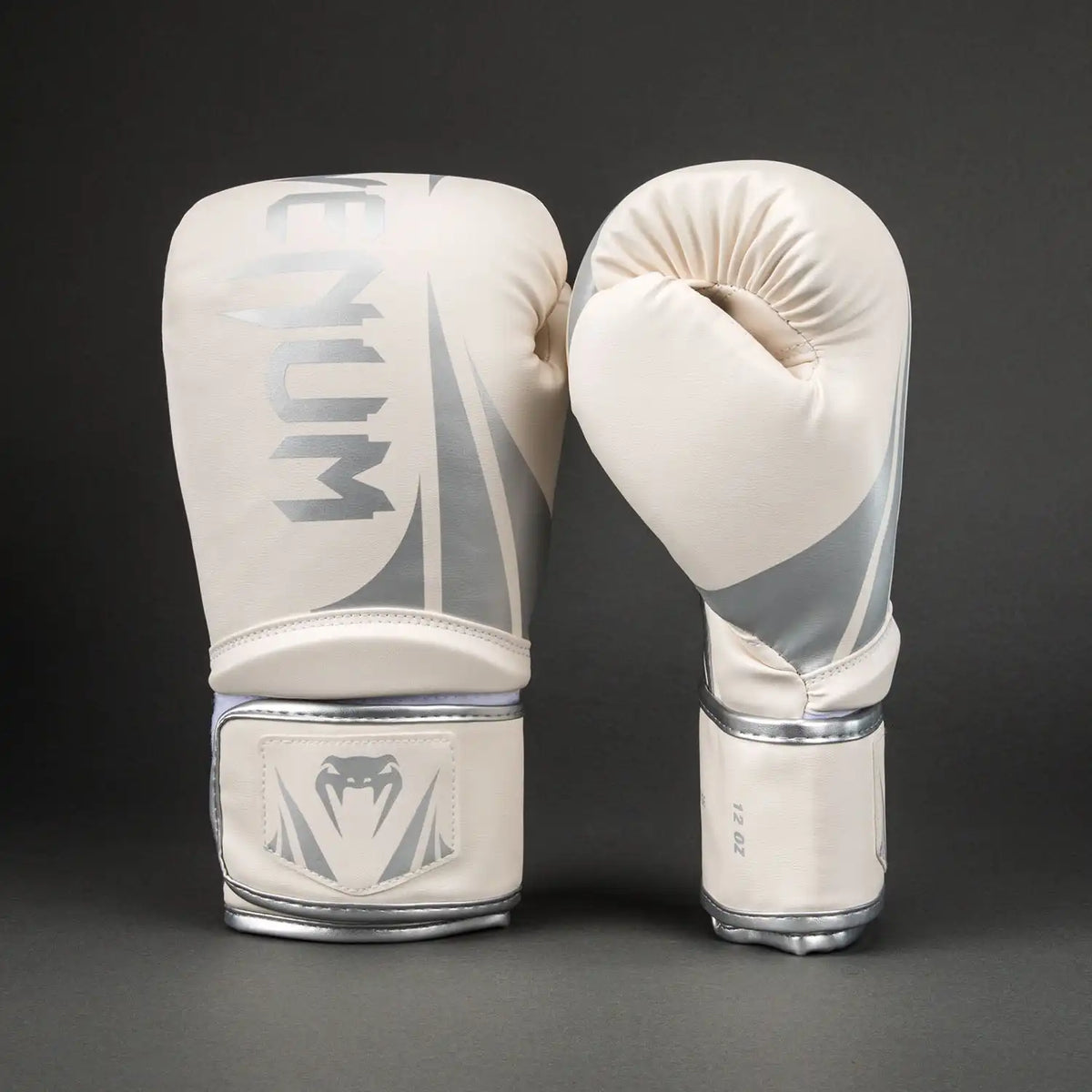 Venum Challenger 2.5 Boxing Gloves – White/Silver