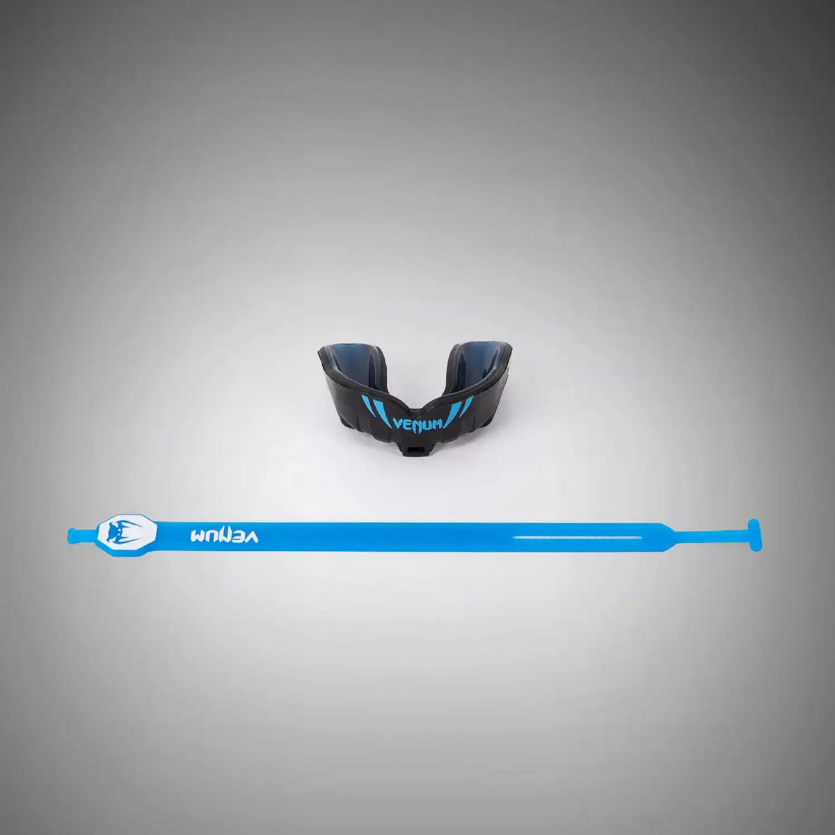 Venum Challenger Kids Mouthguard Strap/Strapless - Black/Blue