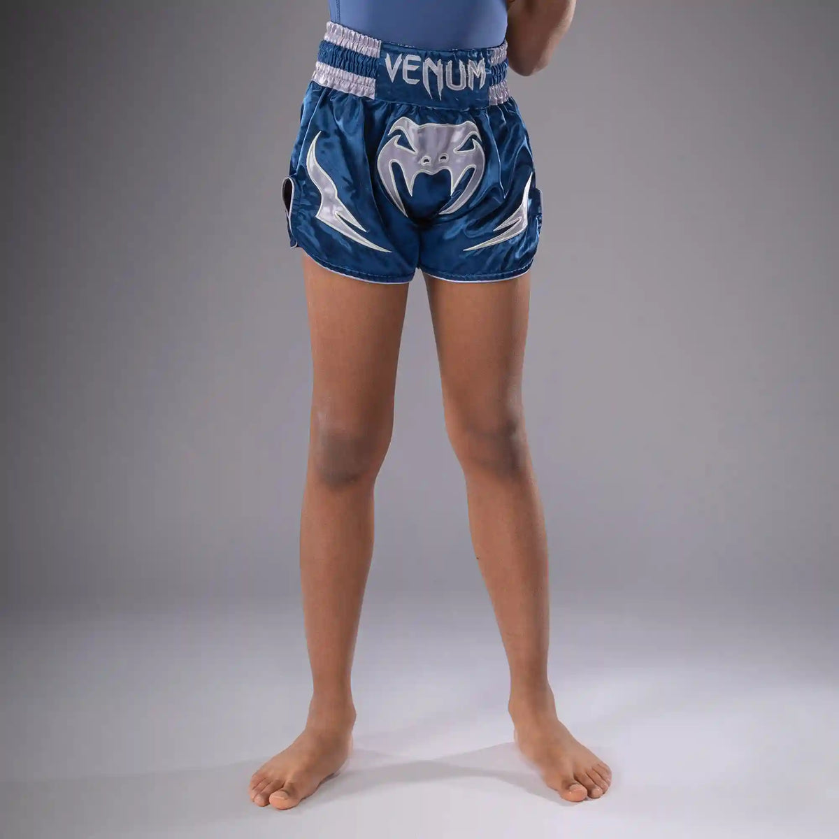 Venum Inferno Kids Muay Thai Shorts - Blue