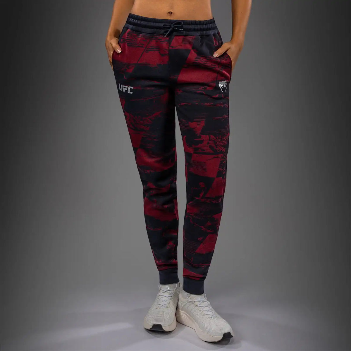 Women's UFC Zenith by Venum Burgundy Authentic Fight Week Pant