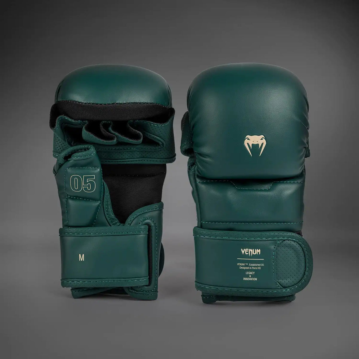 Venum Impact Evo MMA Sparring Gloves - Emerald Green