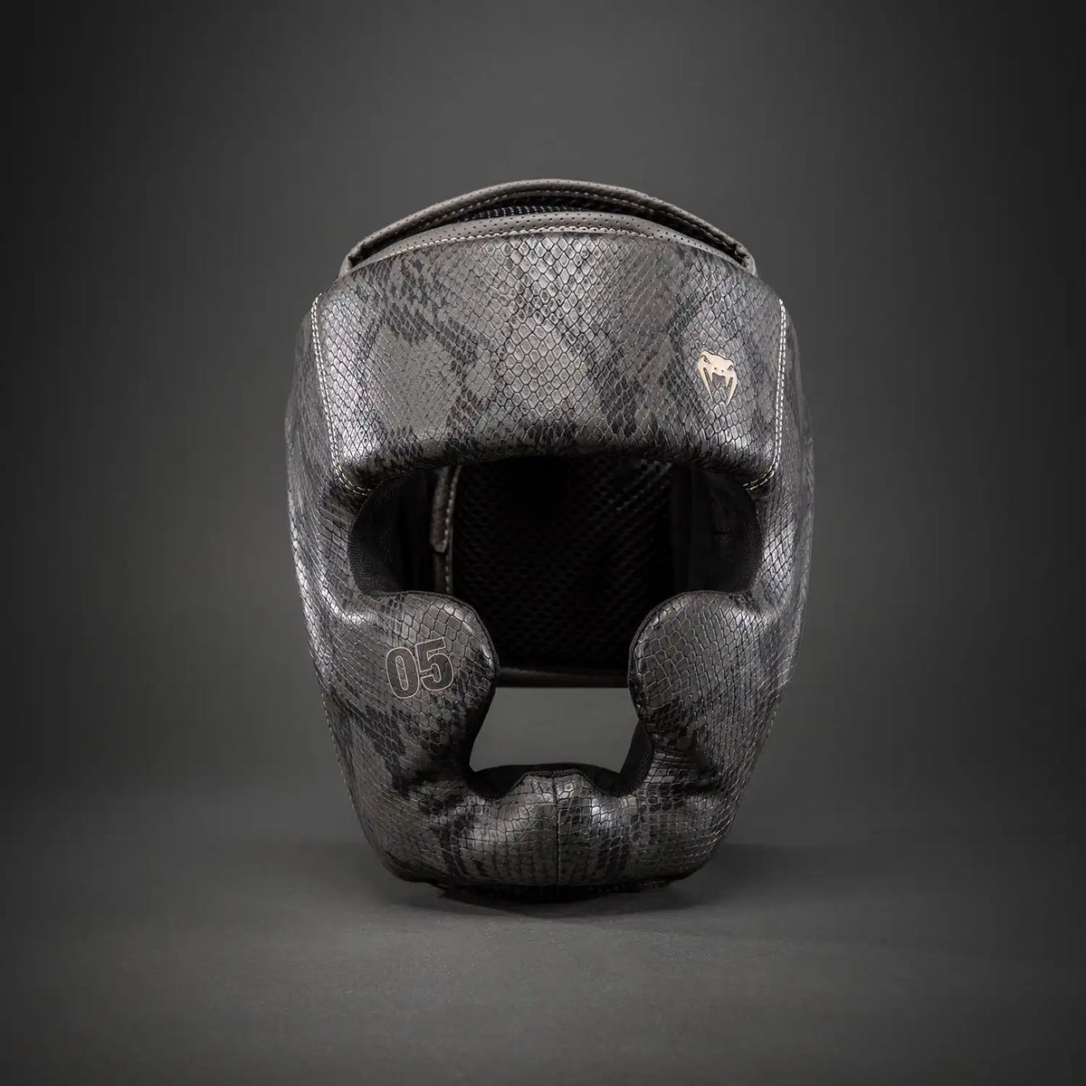 Venum Impact Evo Scales Headgear - Dark Grey