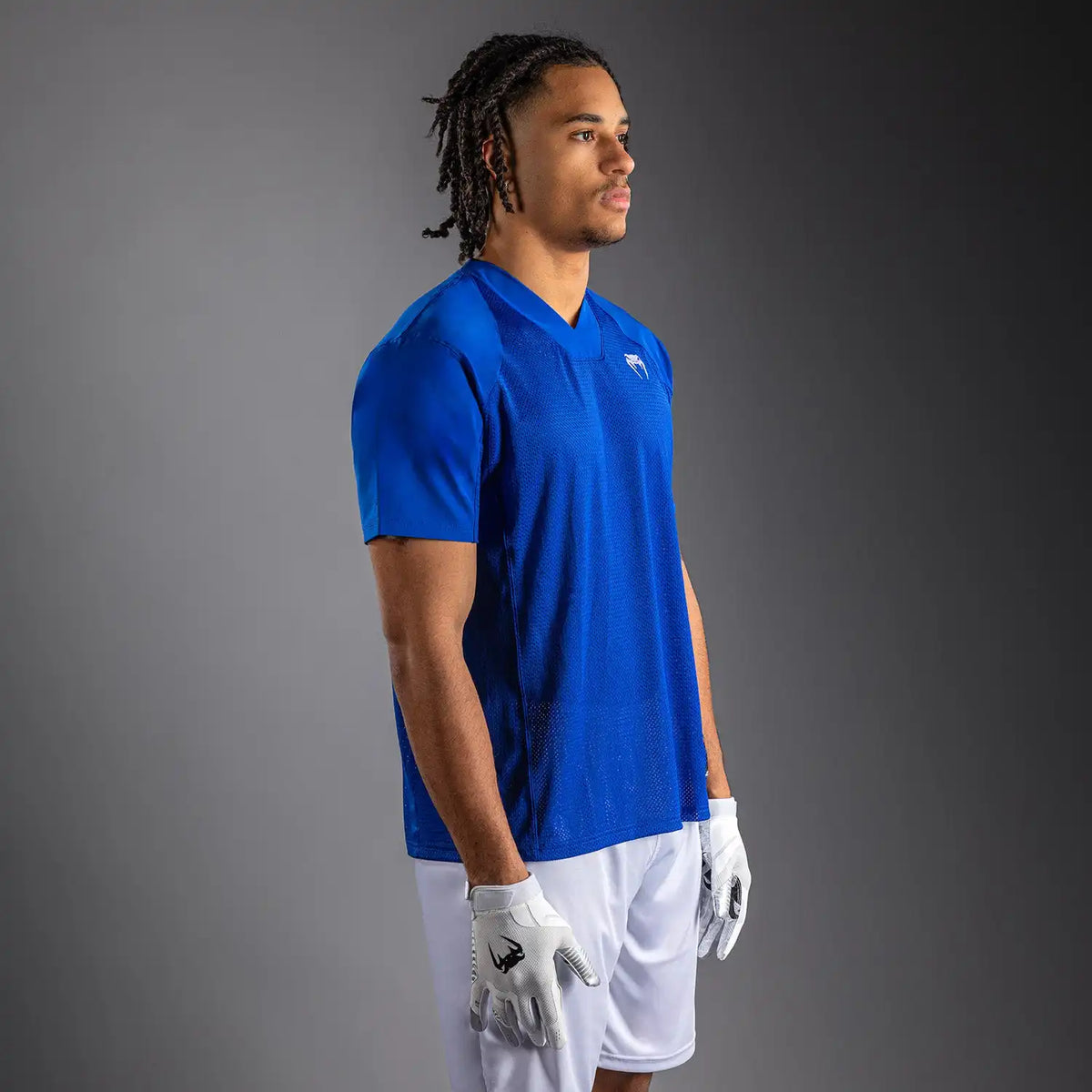 Venum Elite Personalized Football Short Sleeve Jersey - Royal Blue