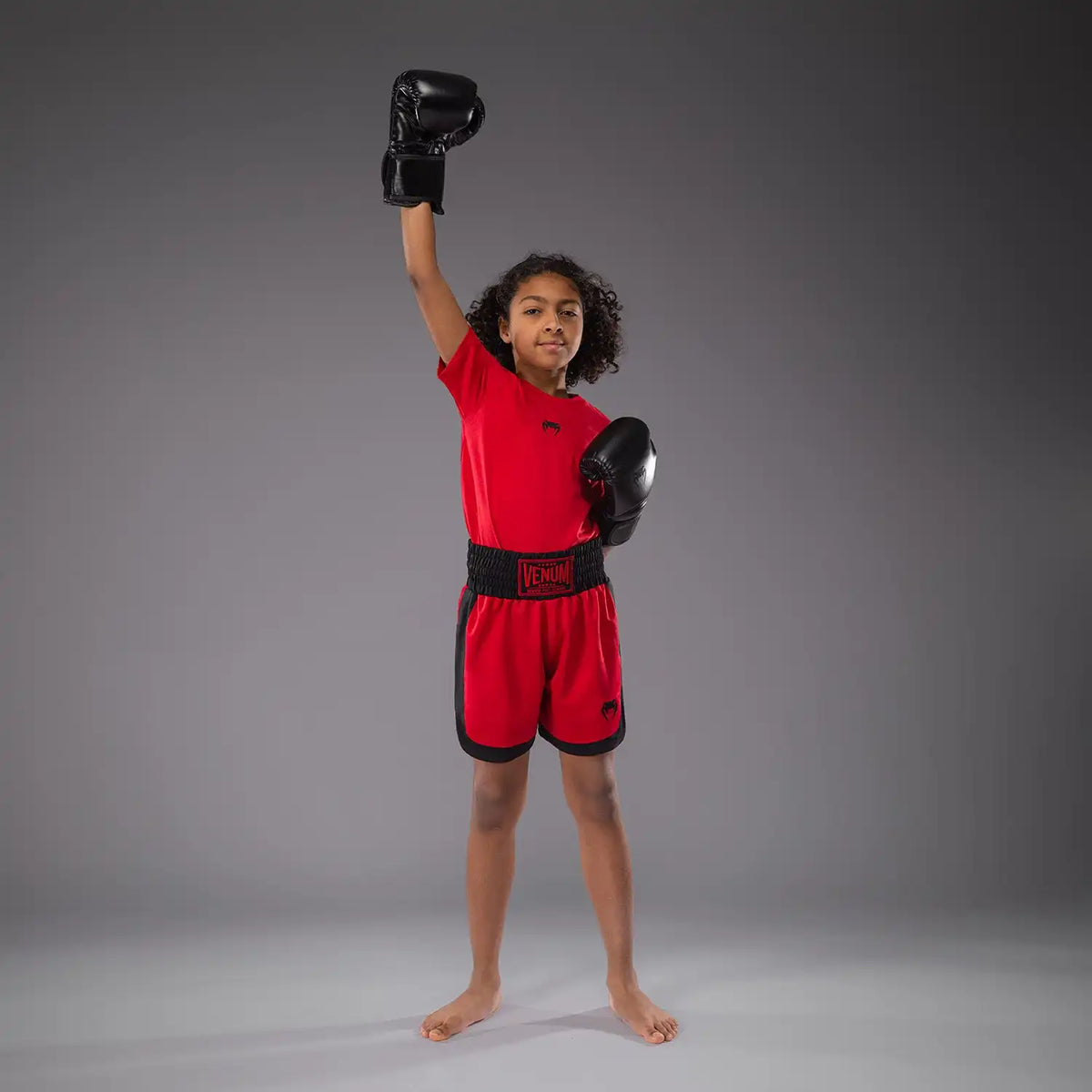 Venum Classic Kids Boxing Shorts - Cherry Red