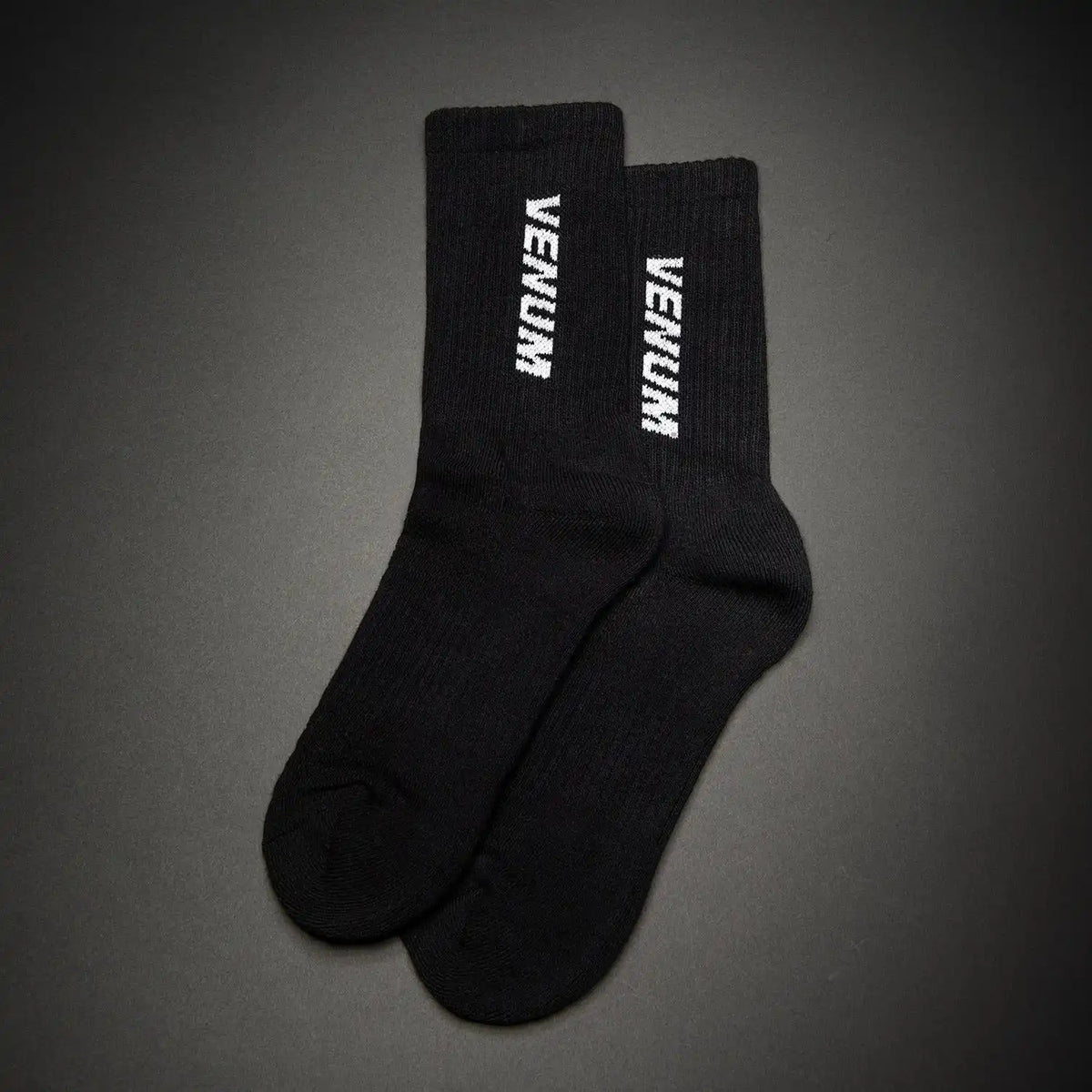 Venum Essential Crew Socks (Set of 3 pairs) - Black/White