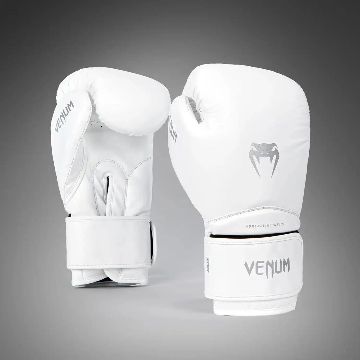 Venum Contender 1.5 Boxing Gloves - White/Silver