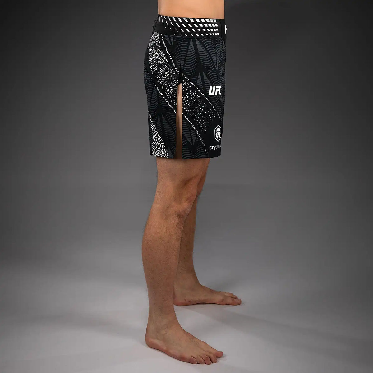 Men's UFC Zenith by Venum Black Authentic Fight Night Gladiator Fight Short