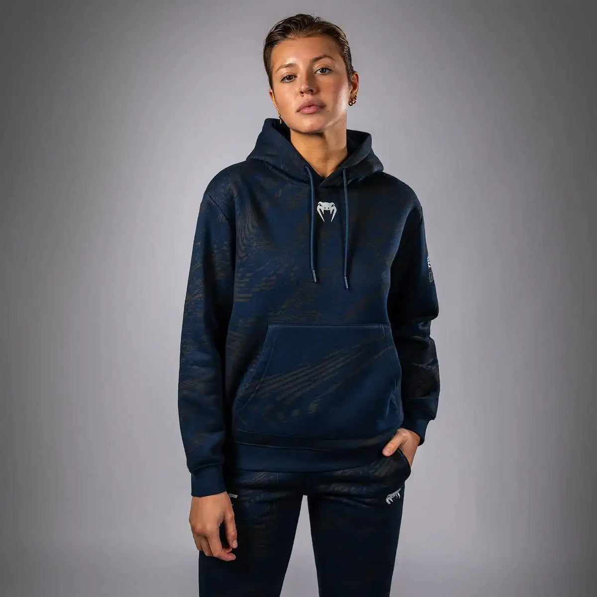 UFC Fusion by Venum Fight Week Women’s Pullover Hoodie - Oceanic Blue