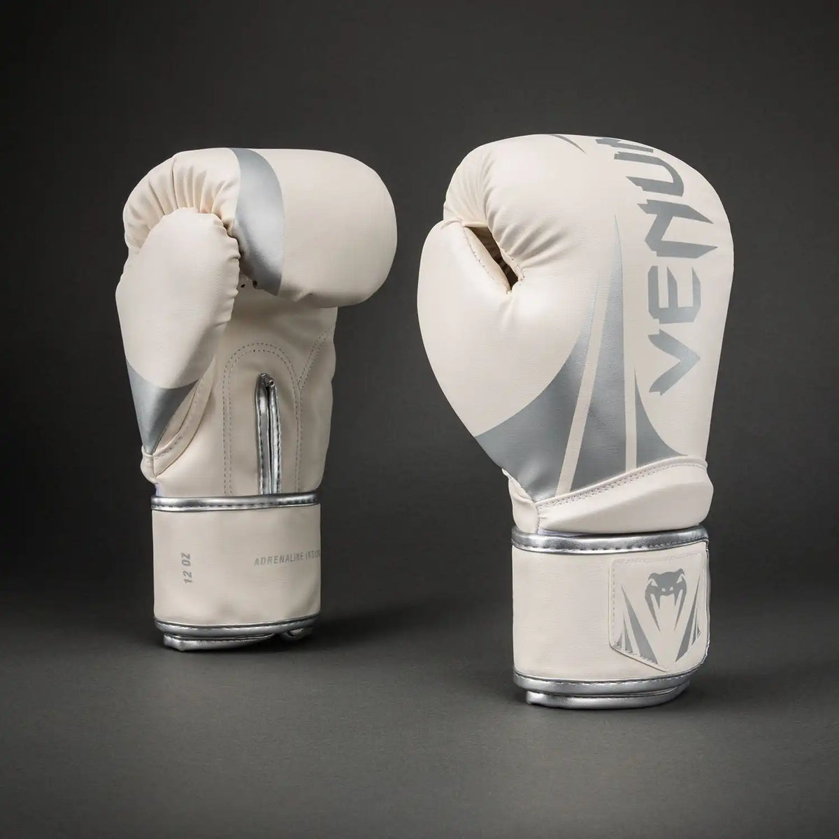 Venum Challenger 2.5 Boxing Gloves – White/Silver