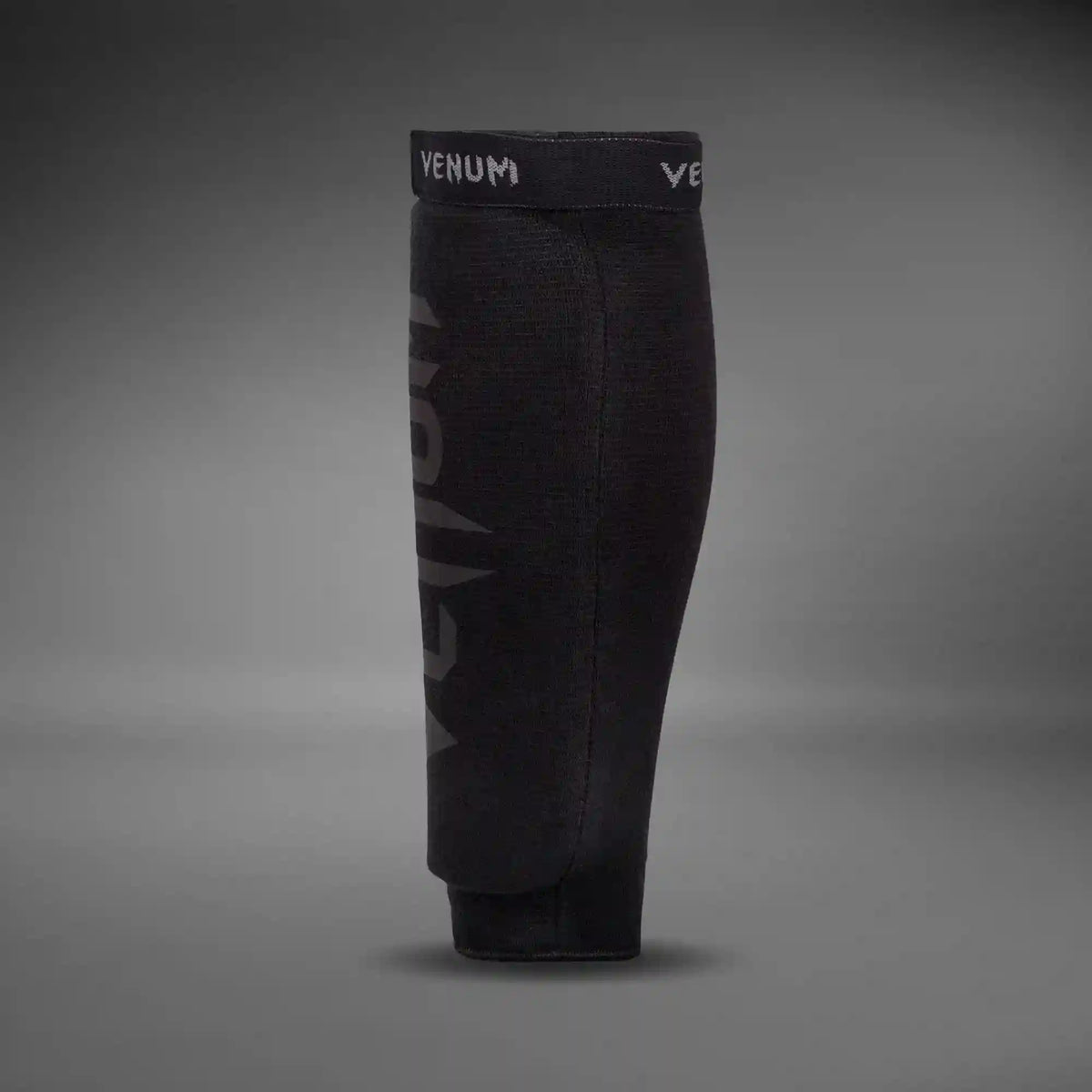 Venum Kontact Shin Guards Without Foot - Black/Black
