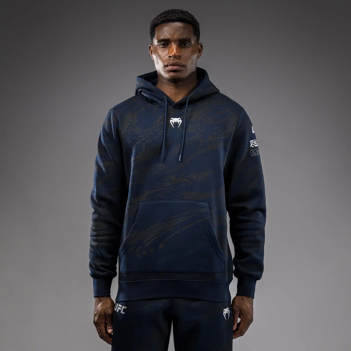 UFC Fusion by Venum Fight Week Men’s Pullover Hoodie - Oceanic Blue