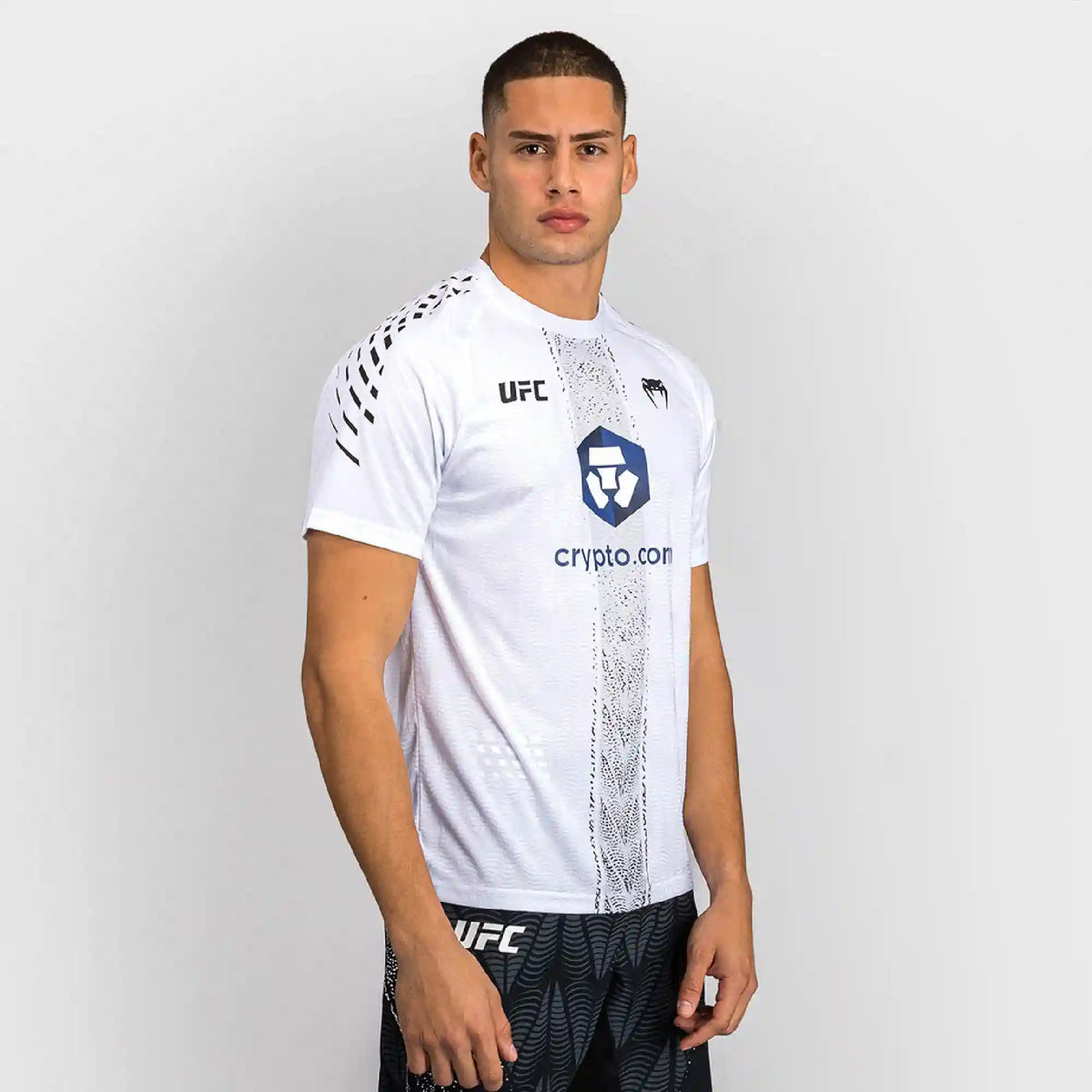 Men's UFC Zenith by Venum White Authentic Noche UFC Fight Night Walkout Jersey - Blaydes