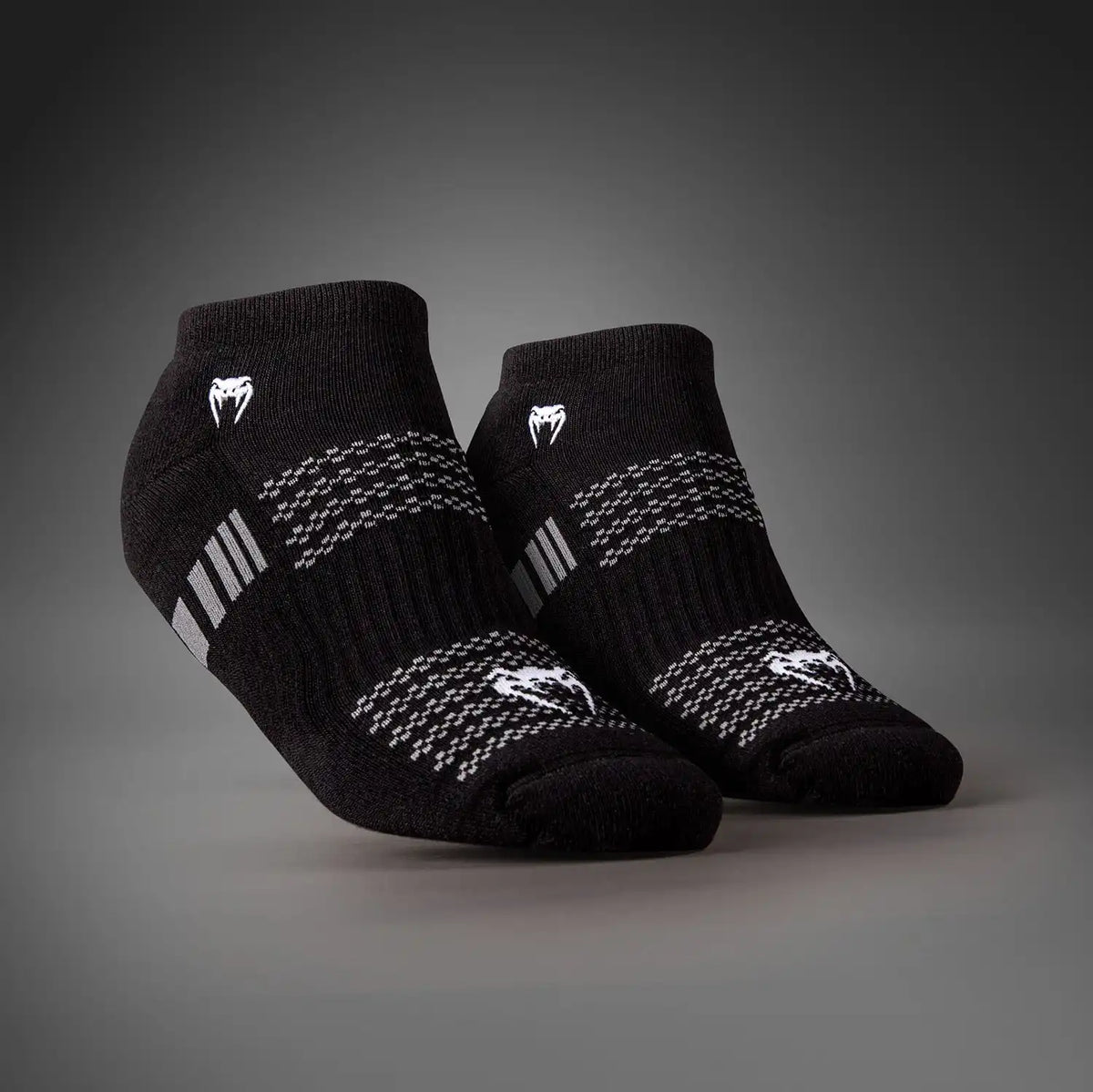 Venum Vector No-Show Socks - Black/Grey