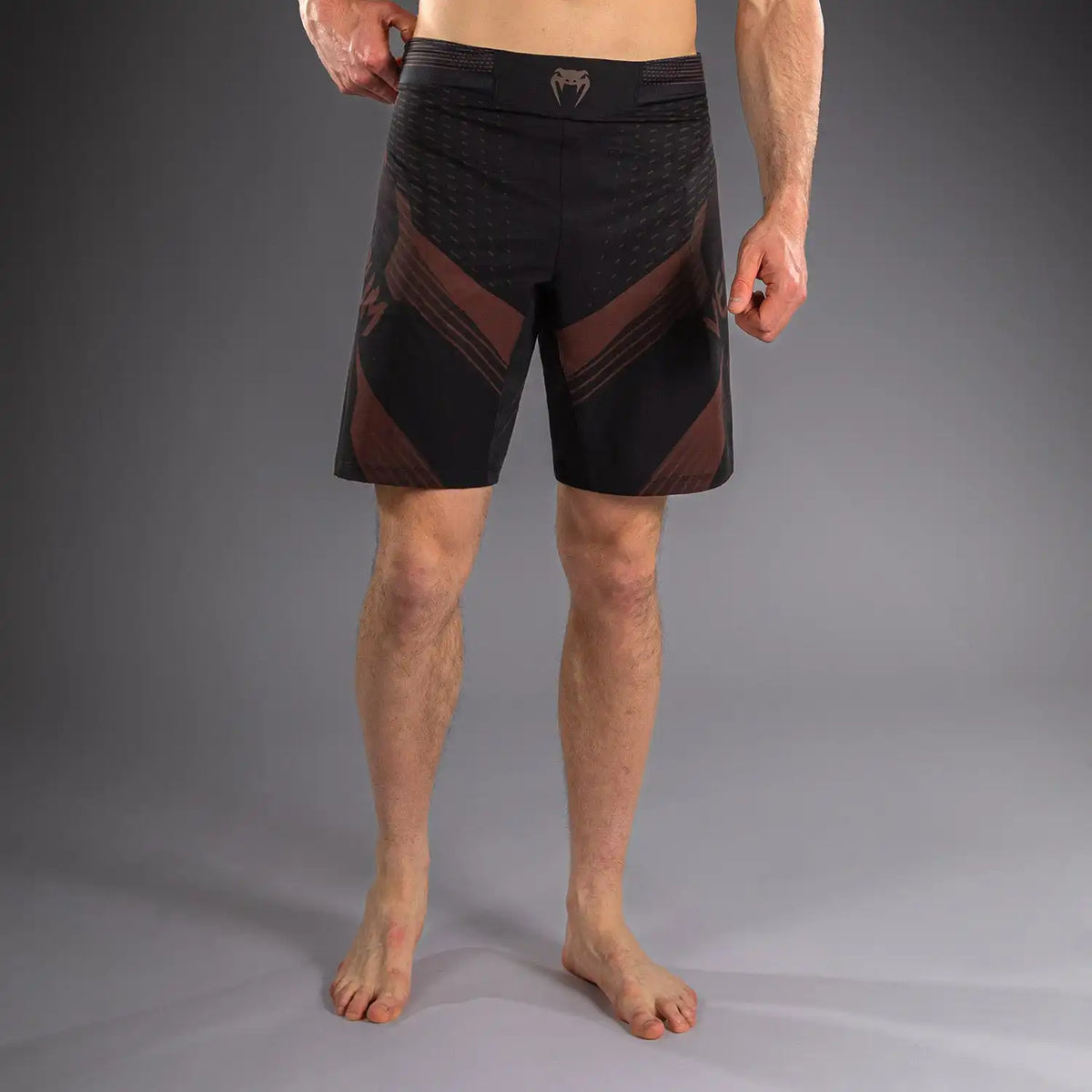 Venum No-Gi 6.0 Fight Shorts - Black/Brown