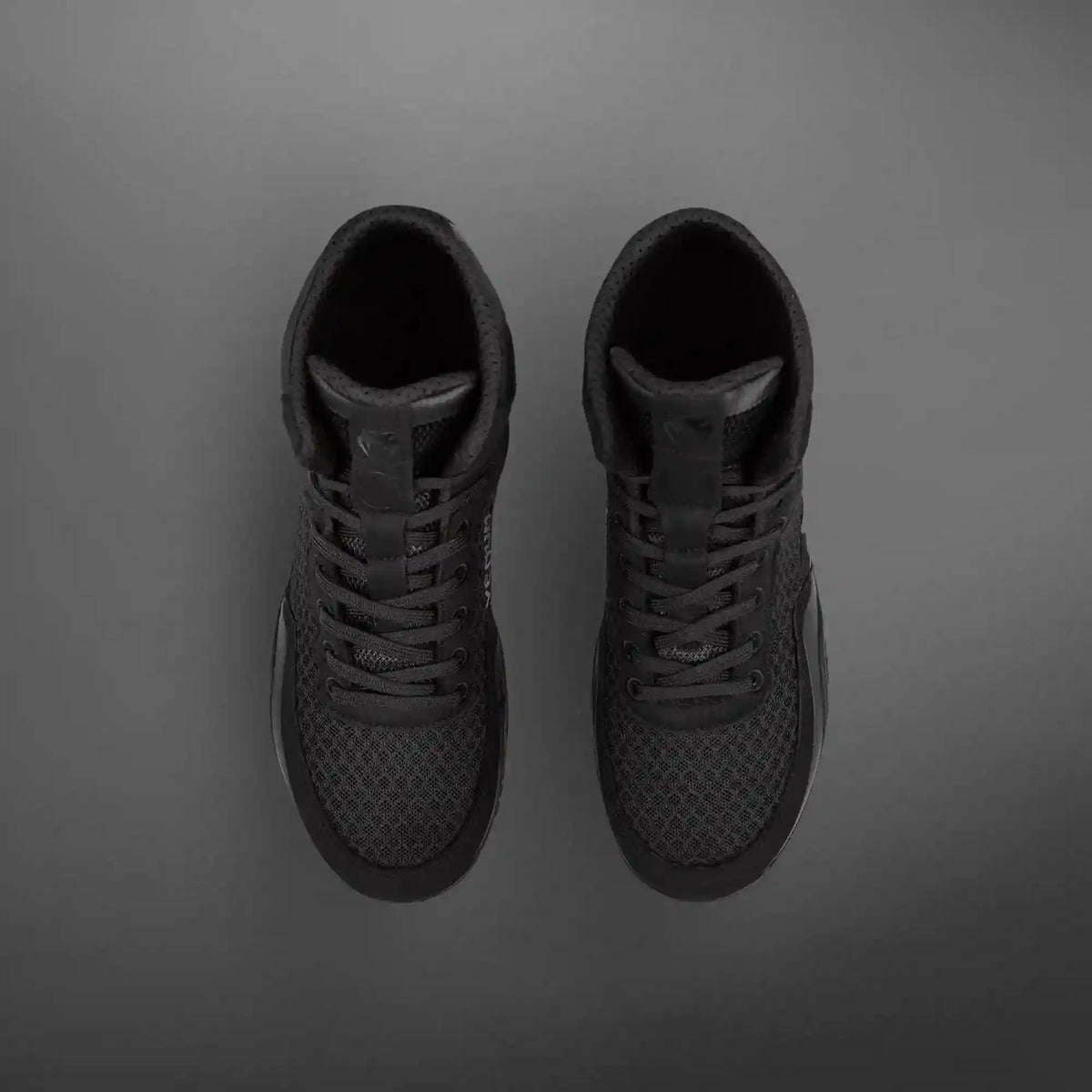 Venum Elite Wrestling Shoes - Black/Black