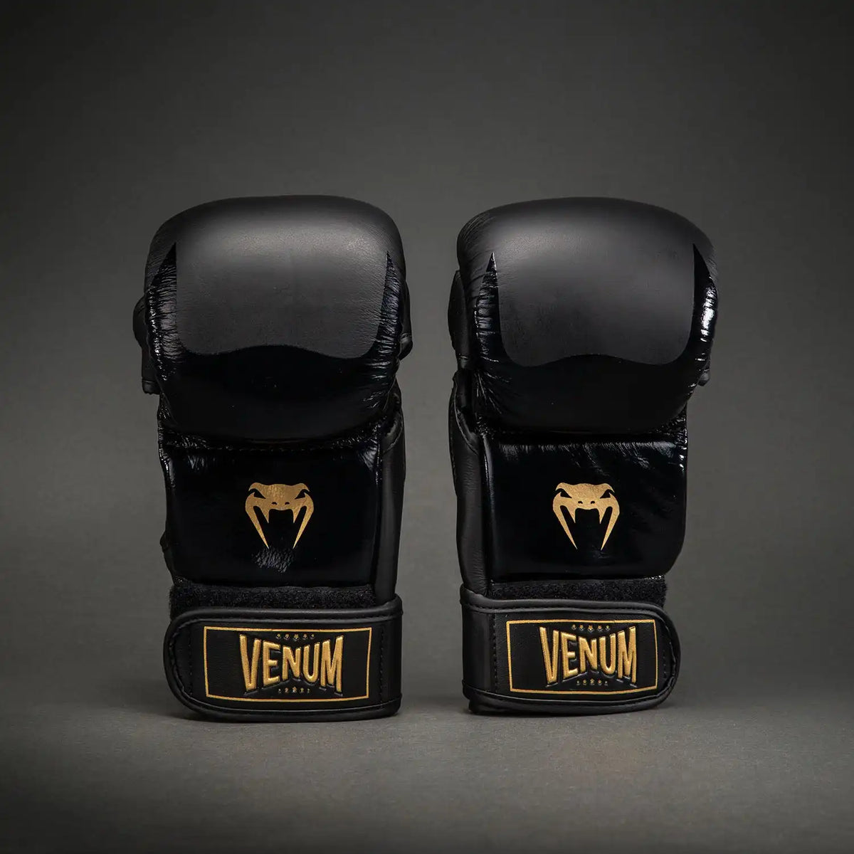 Venum Attack 2.0 Sparring Gloves Leather - Black/Gold